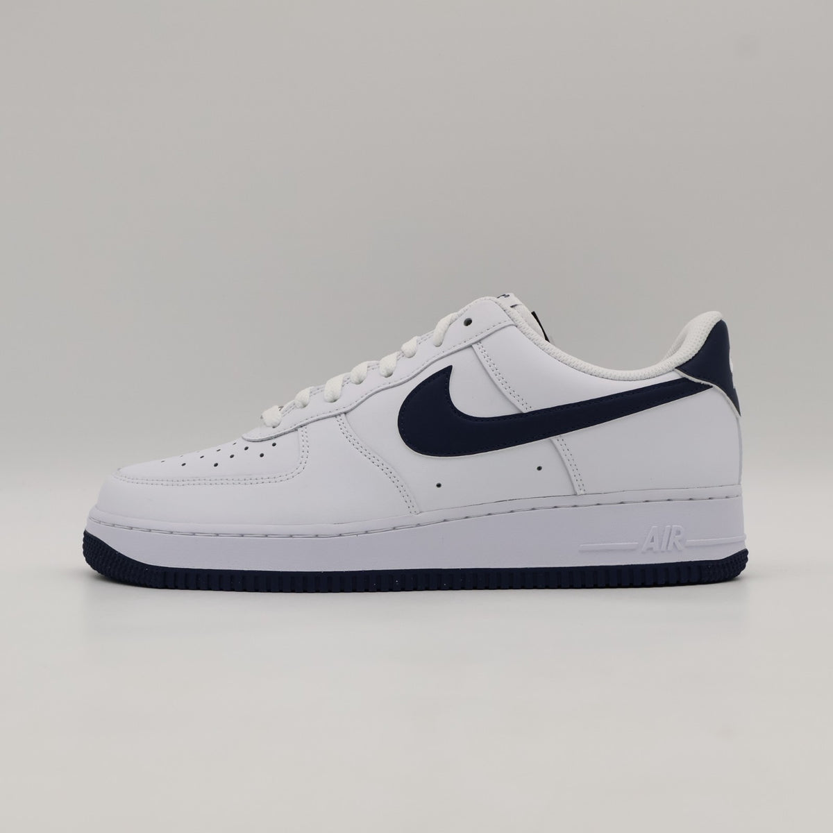 FJ4146-104 Nike Air Force 1 Low '07 White Navy (Men's)