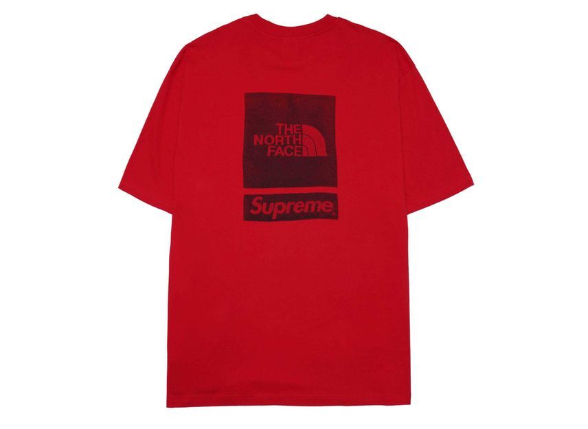 Supreme The North Face S/S Top Red