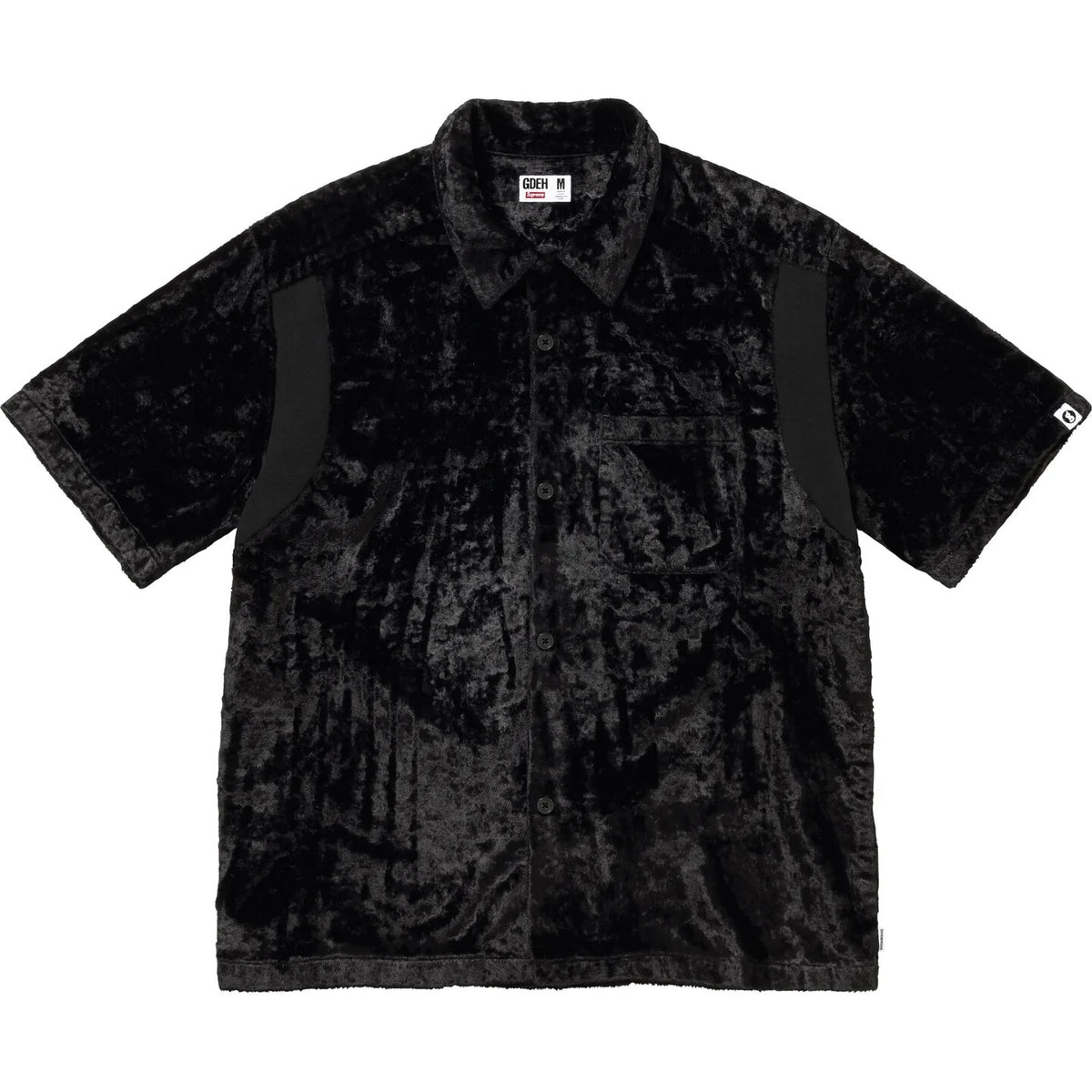 Supreme GOODENOUGH Crushed Rayon S/S Shirt Black