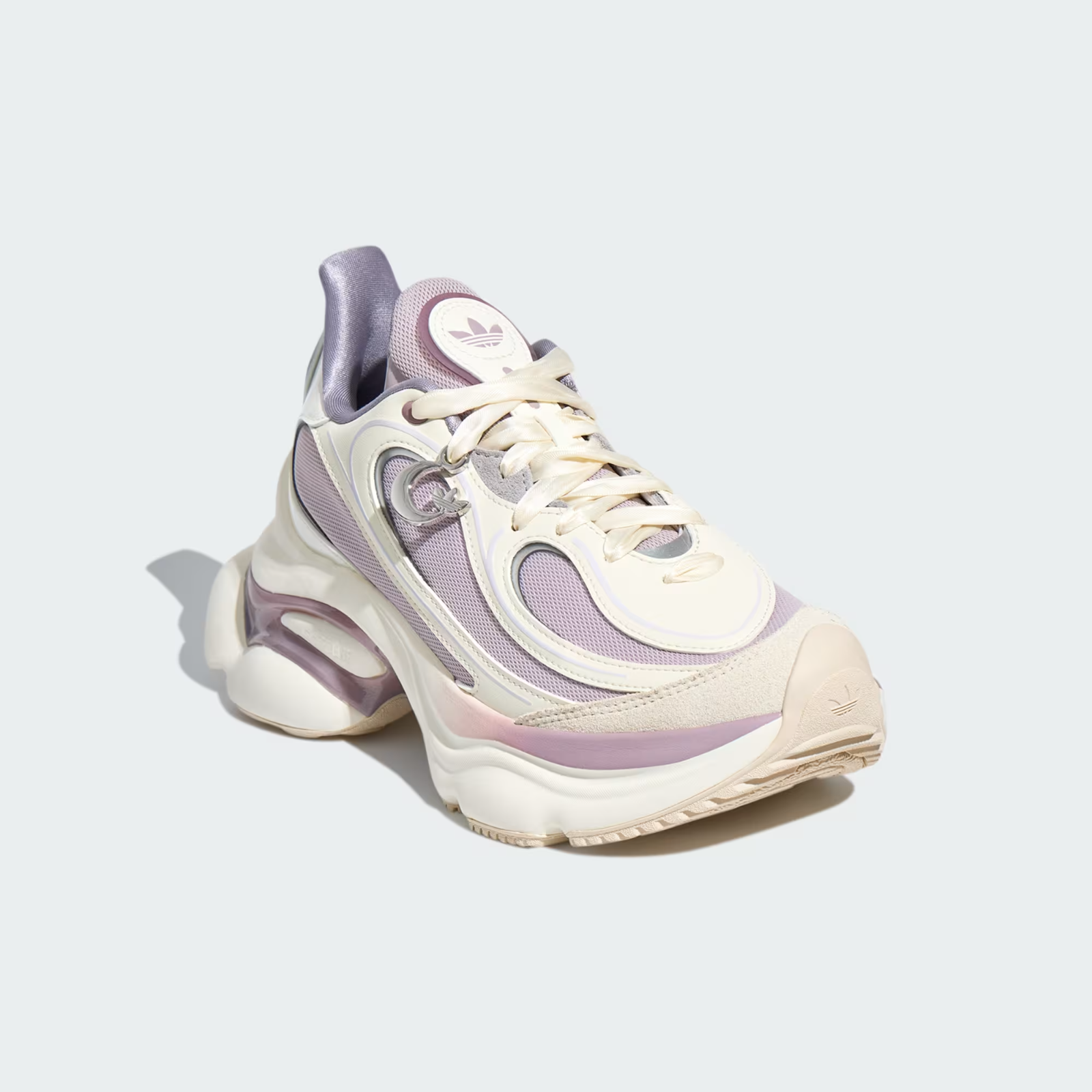 LA3791 Adidas Ozvenuz "Core White/Crystal Sky" (Women's)