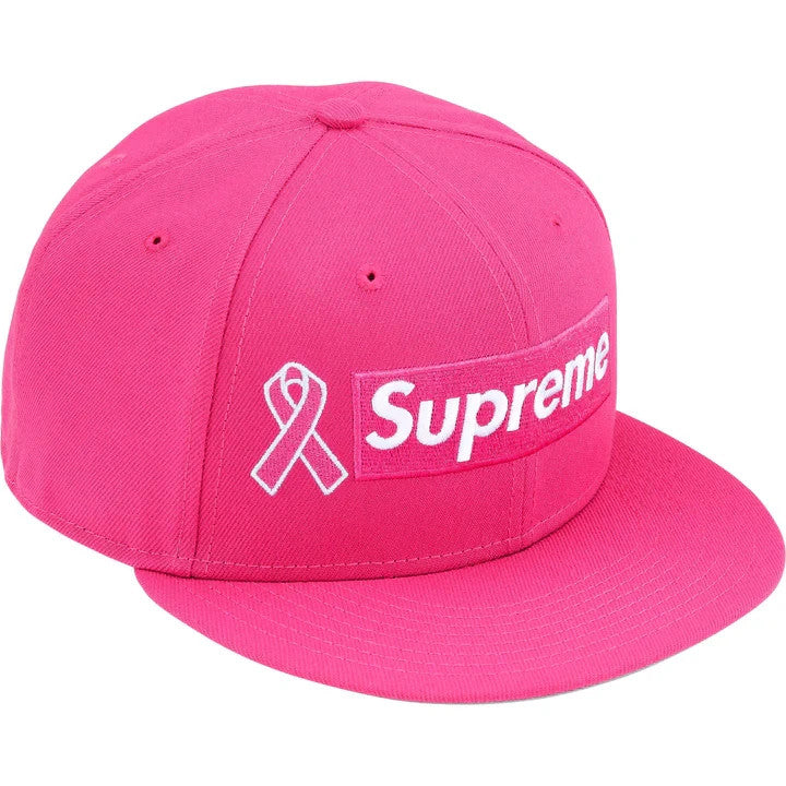 Supreme Breast Cancer Awareness Box Logo New Era Pink