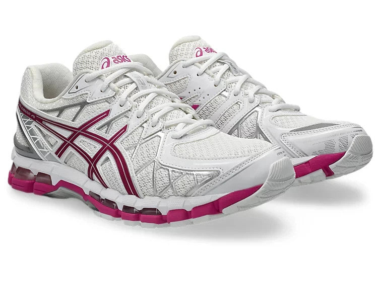 1203A388-108 Asics Gel-Kayano 20 "White/Raspberry" (Men's)