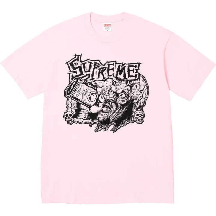 Supreme Fuckin Blowout Tee Light Pink