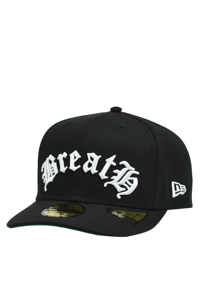 BREATH NEW ERA Old English Logo 59Fifty Black