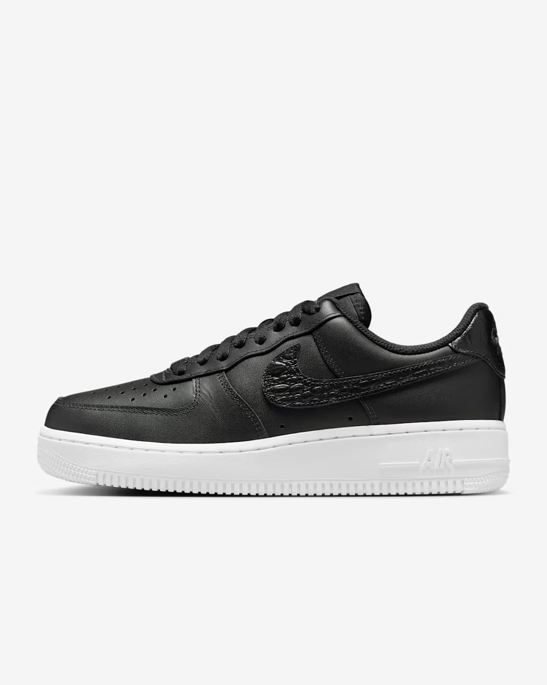 IO4837-001 Nike Air Force 1 '07 SE Black Neutral Grey White Black (Women's)