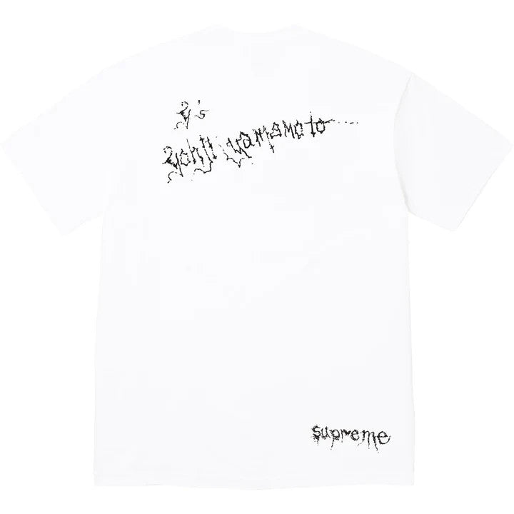 Supreme Y's by Yohji Yamamoto Thinker Tee White