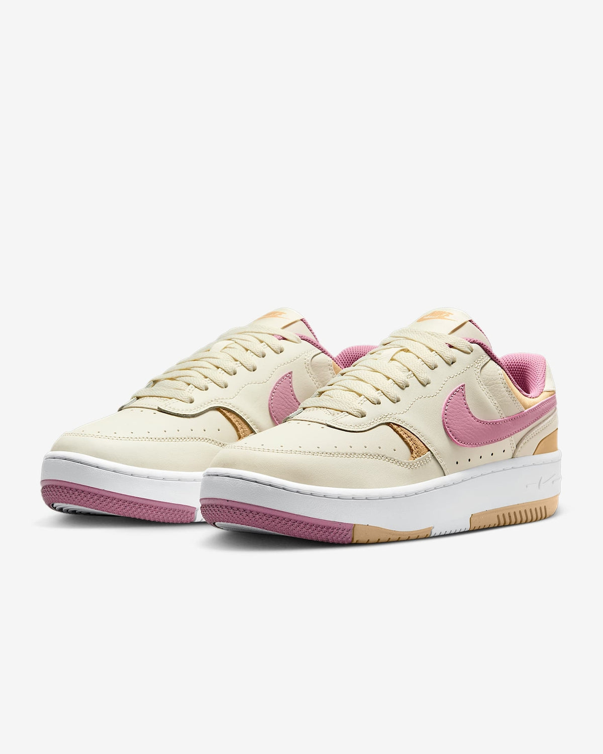 DX9176-005 Nike Gamma Force Soft Pearl Sesame White Elemental Pink (Women's)