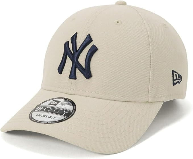 NEW ERA LA NYY 940 9FORTY League Basic Cap NY Stone Black