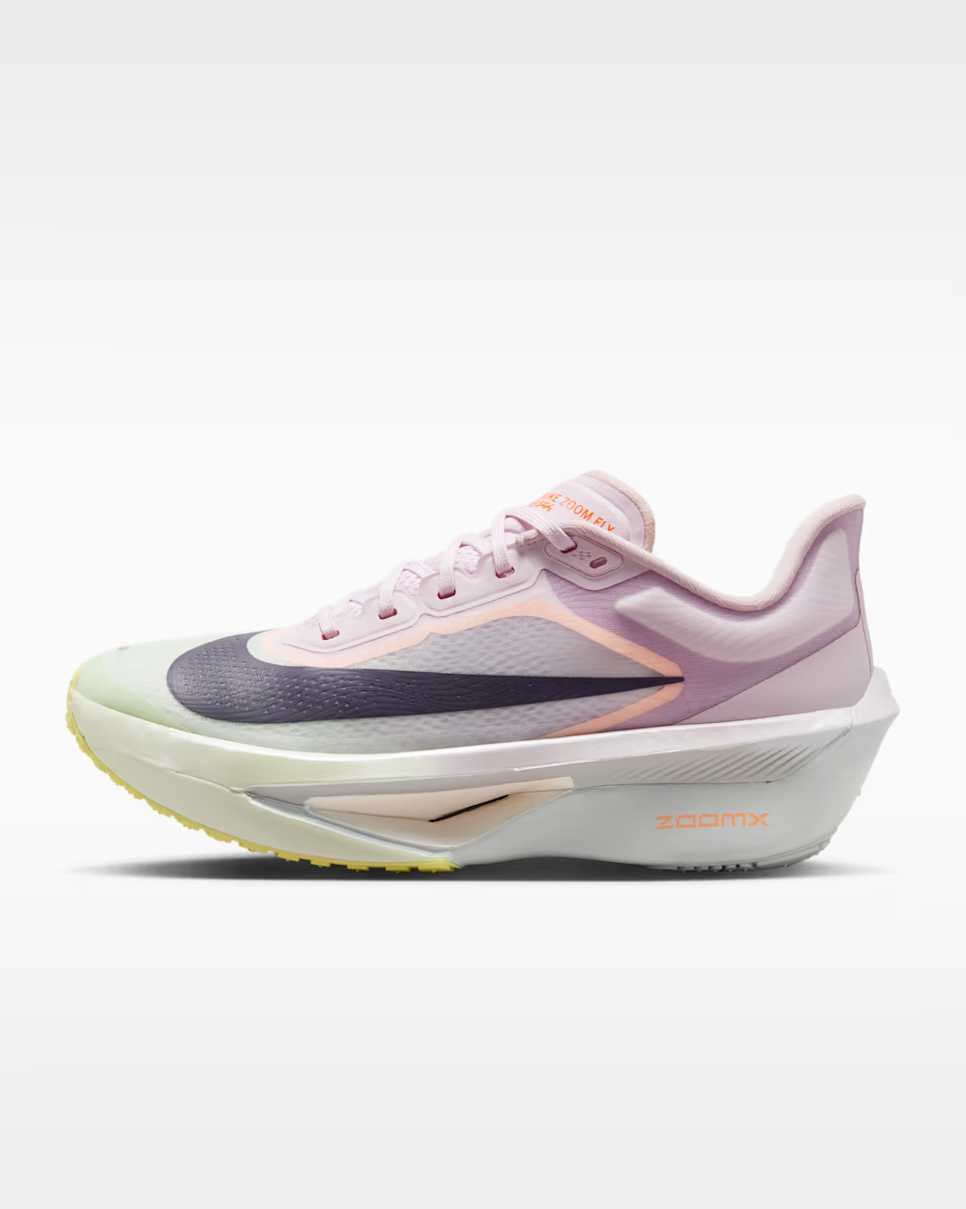 FN8455-500 Nike Zoom Fly 6 "Bleached Lilac/Volt Tint" (Women's)