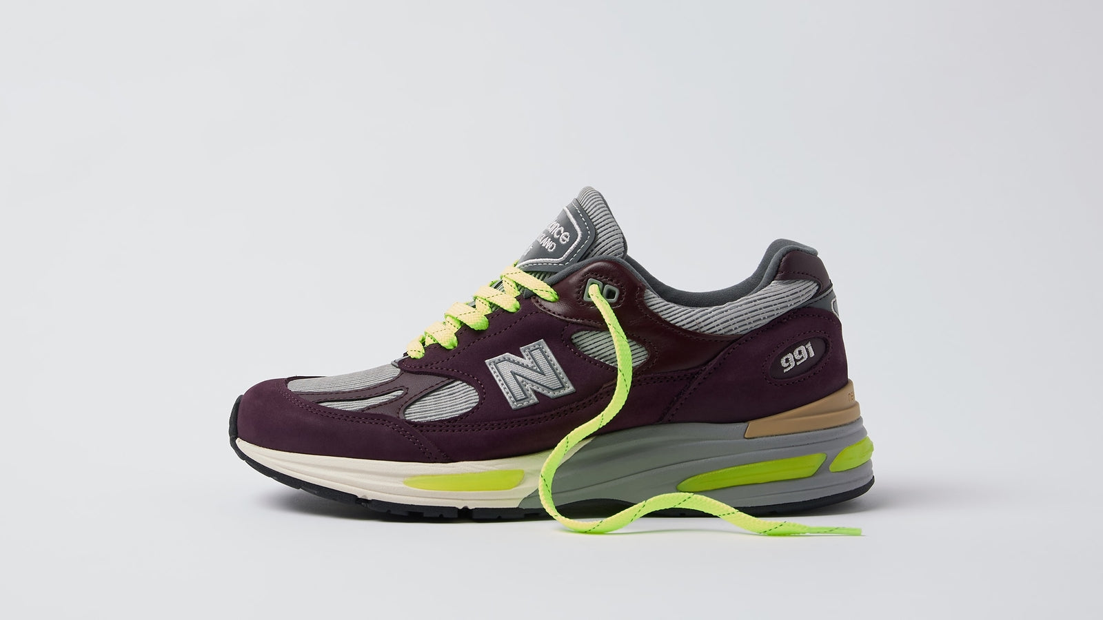 U991PD2 Patta New Balance 991V2 Dark Purple (Men's)