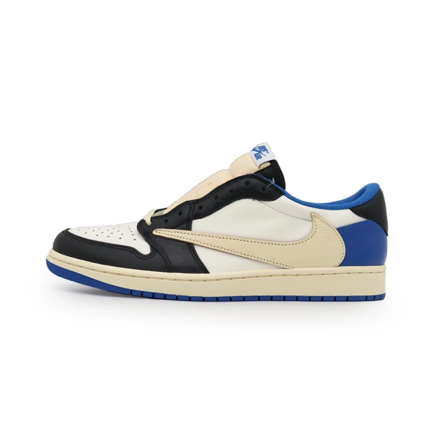 DM7866-140 Travis Scott fragment design Nike Air Jordan 1 Low OG SP (Men's)