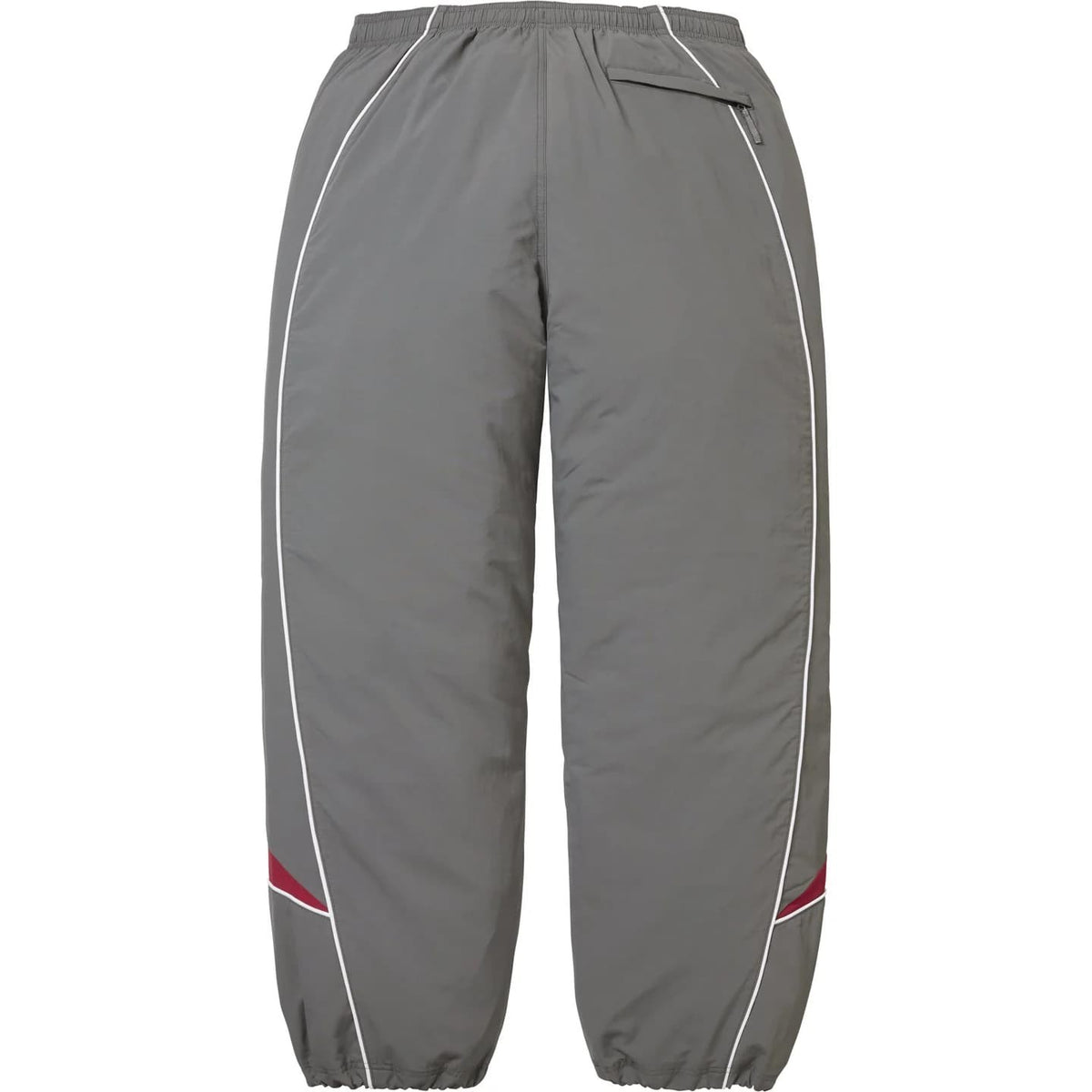 Supreme Contrast Piping Track Pant Grey