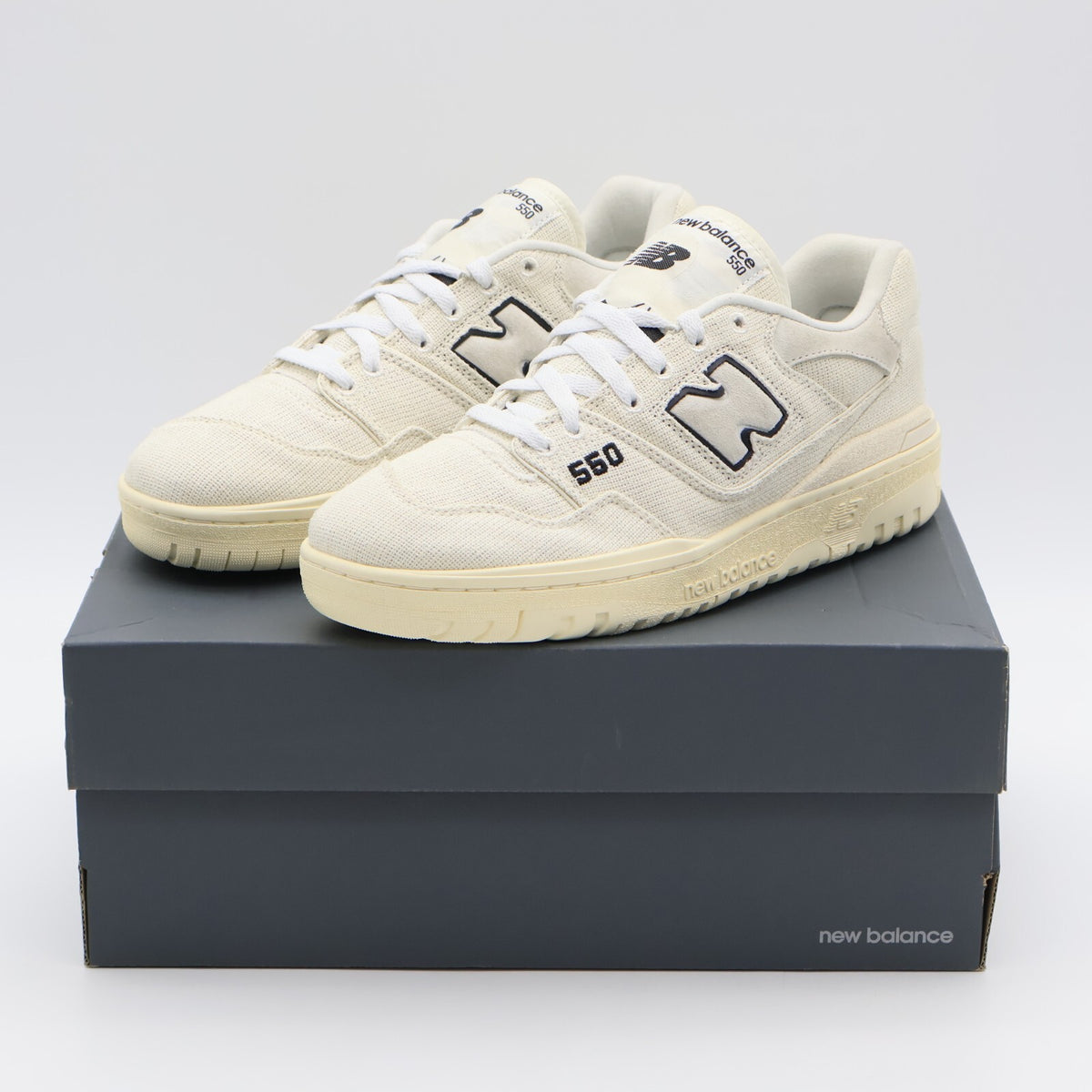 BB550MDA New Balance 550 Hemp Rattan Sea Salt White Canvas Ivory Sail (Men's)