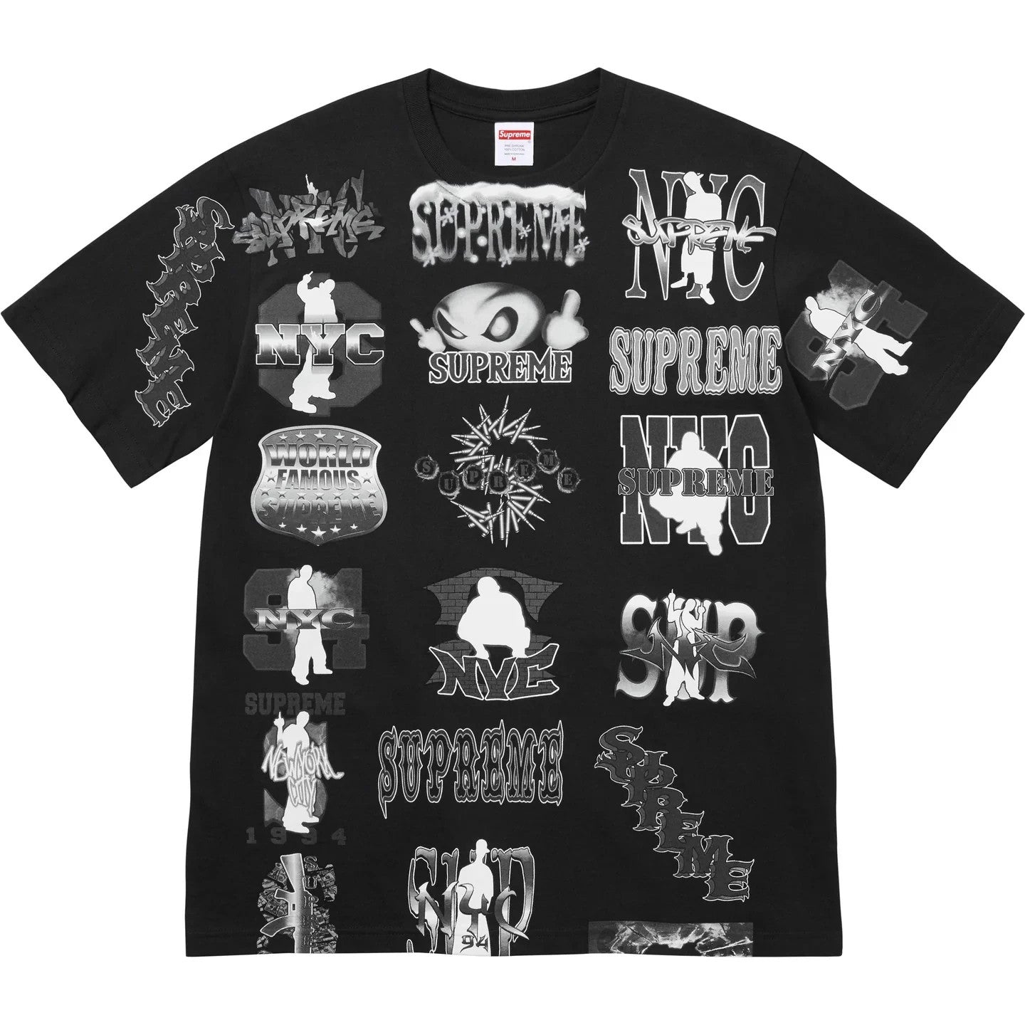 Supreme Flash Tee Black