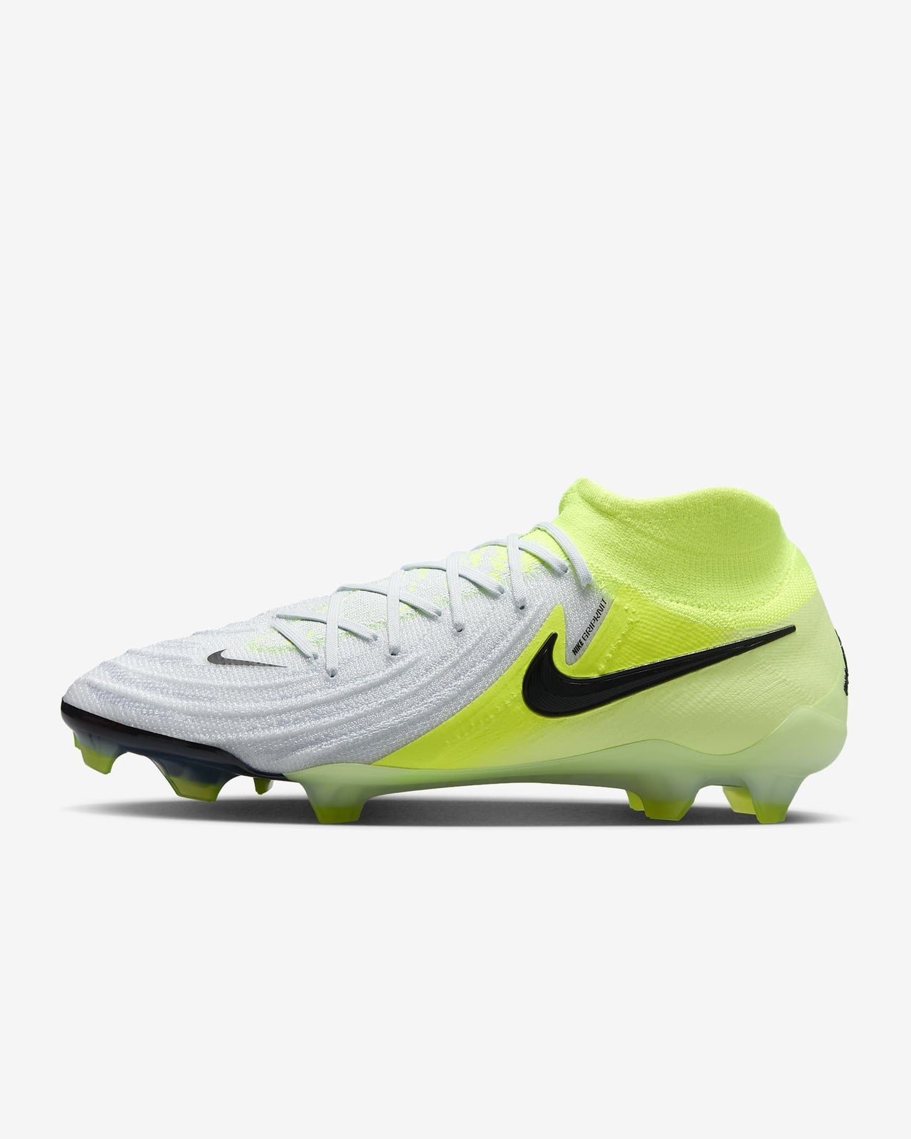 FJ2572-003 Nike Phantom Luna 2 Elite Metallic Silver Volt Black (Men's)