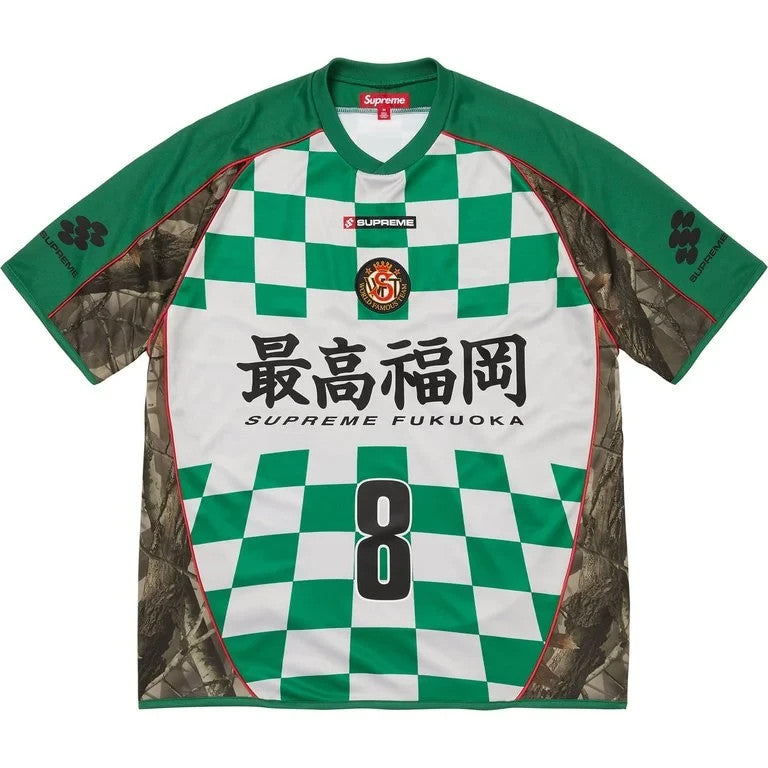 Supreme Checkerboard Soccer Jersey Realtree Hardwoods Camo