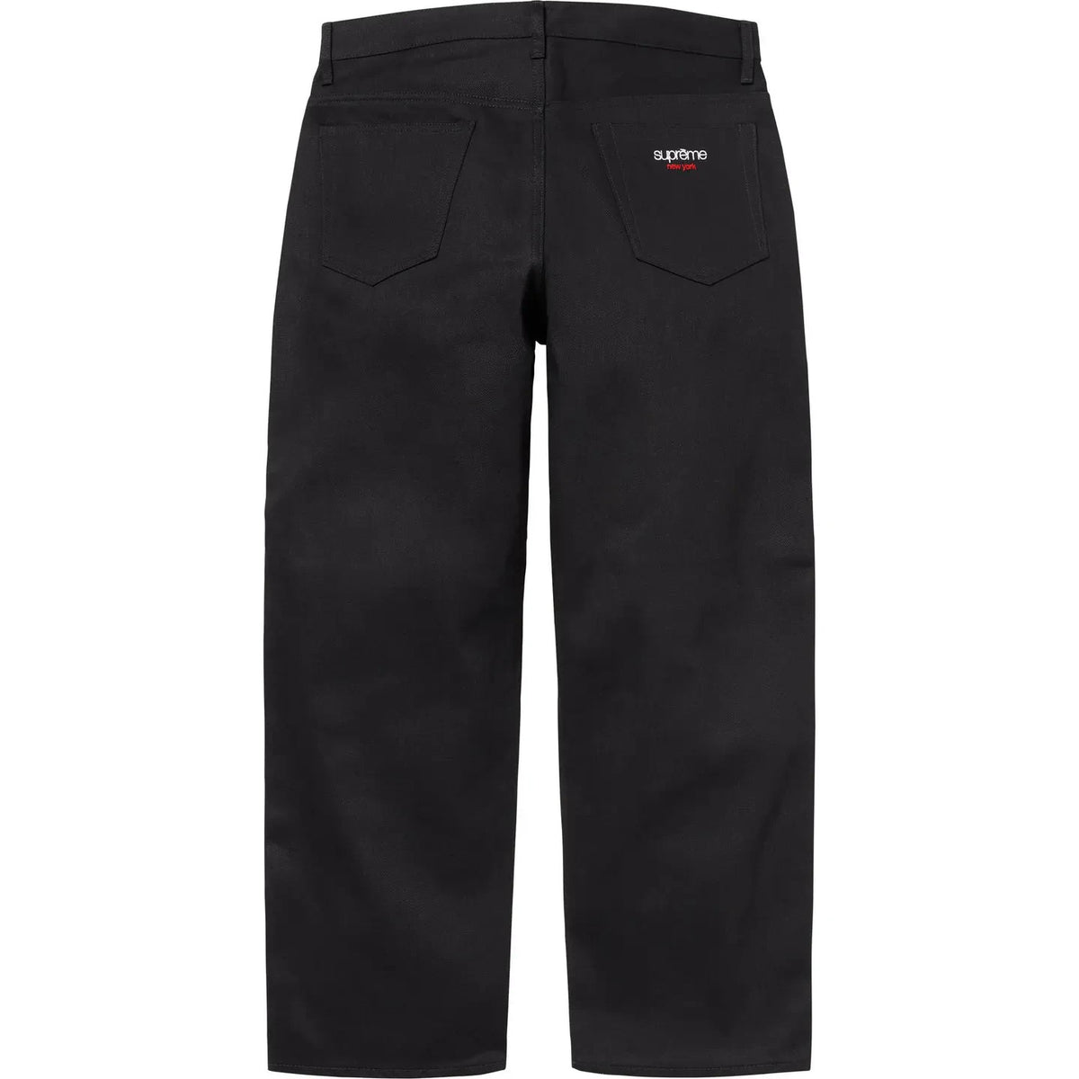 Supreme Rigid Baggy Selvedge Jean Rigid Black (25SS)