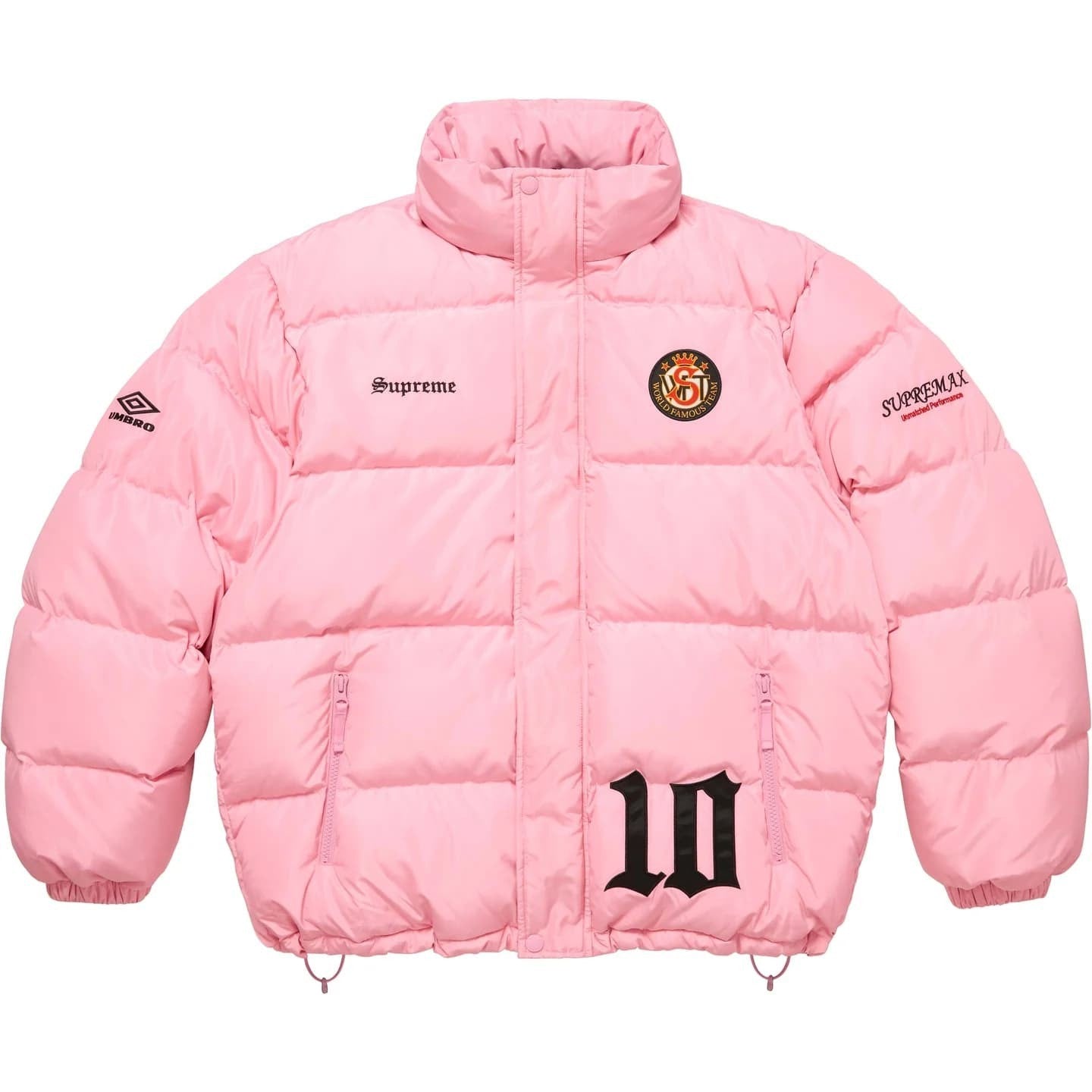 Supreme Umbro Down Puffer Jacket Pink