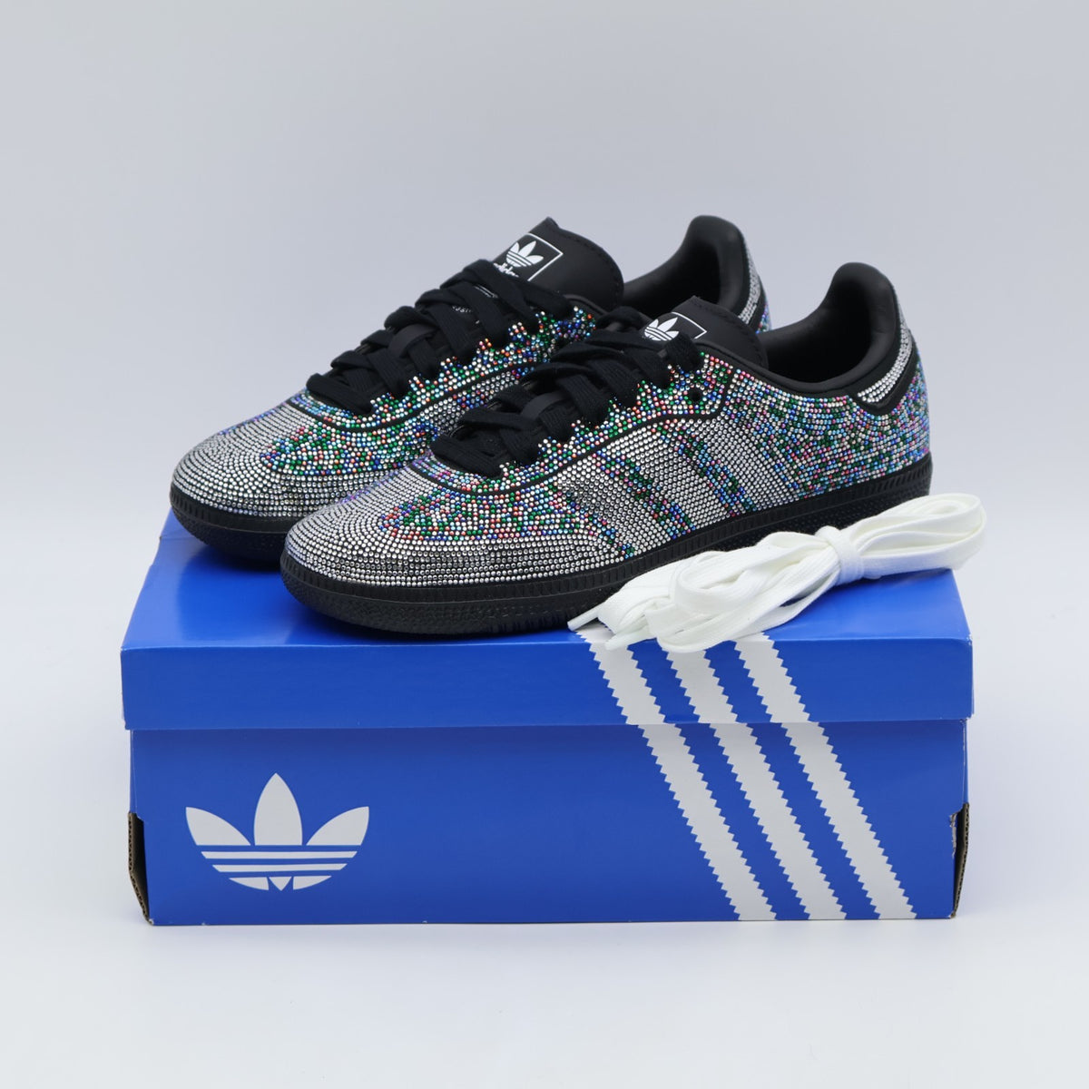 KJ2510 adidas Samba OG Rhinestone Core Black (Women's)