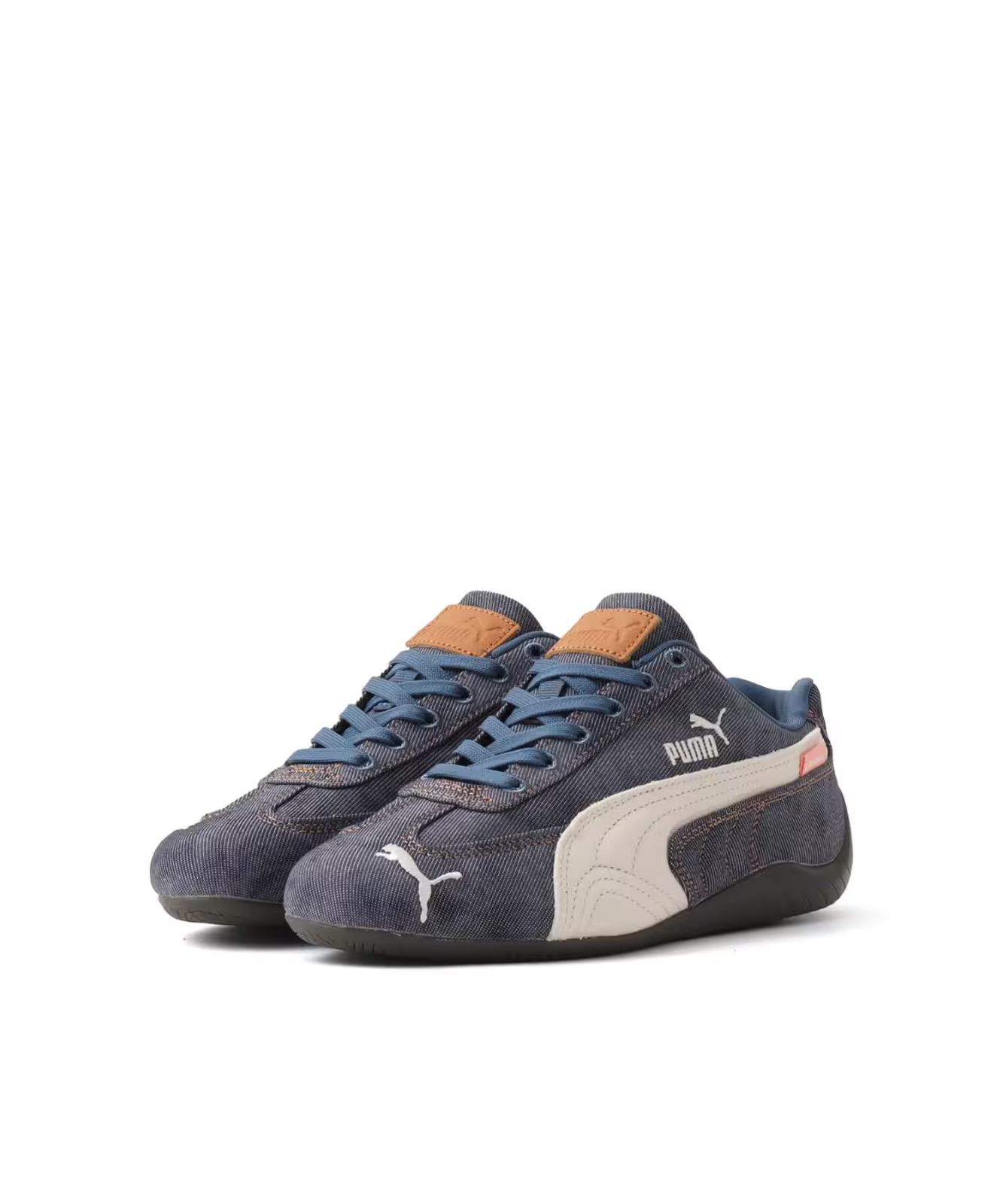 406918-01 atmos Pink Puma Speedcat Denim Dark Indigo Warm White (Women's)