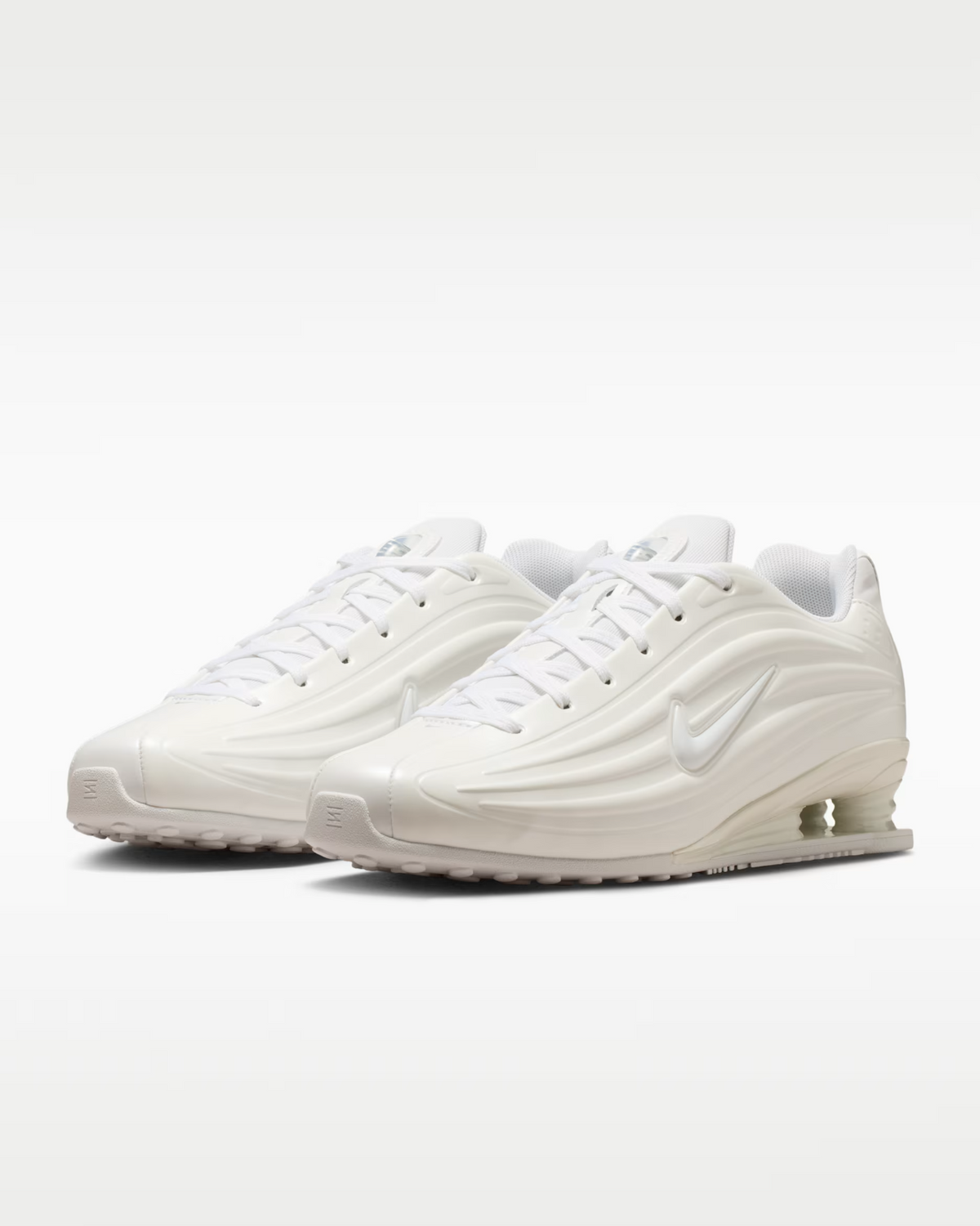 IR1222-100 Nike Shox Z "White/Metallic Silver" (Women's)