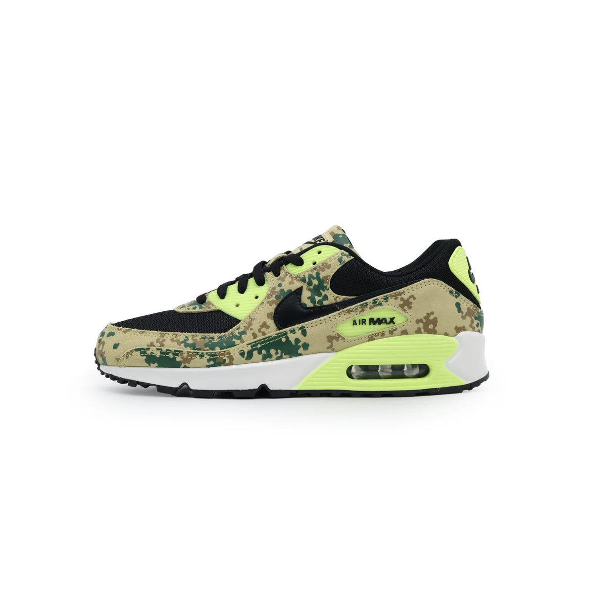 IF1721-700 Nike Air Max 90 PRM Team Gold Light Lemon Twist Phantom Black (Men's)