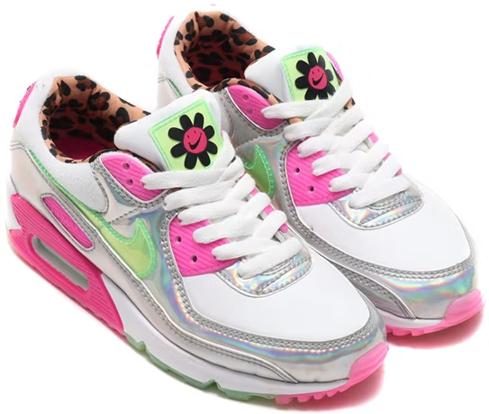 CQ2559-100 Nike Air Max 90 LX "Holographic" (Women's)