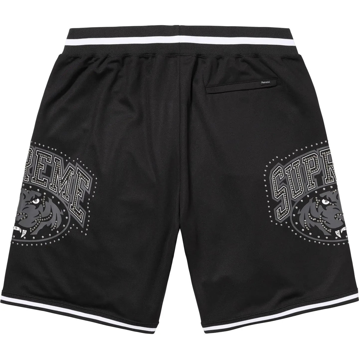Supreme Studded Basketball Short Black