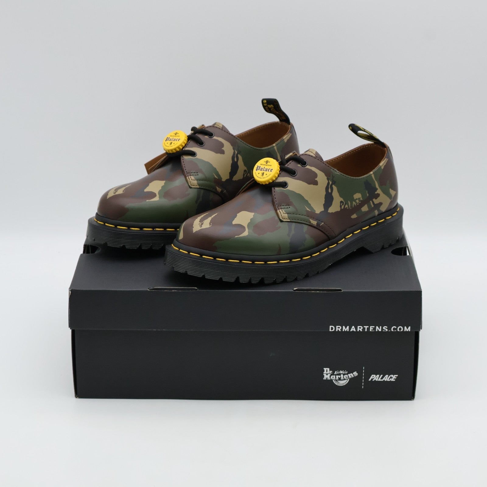 41828200 PALACE Dr.Martens 1461 3holes Shoes Woodland Camo (Men's)
