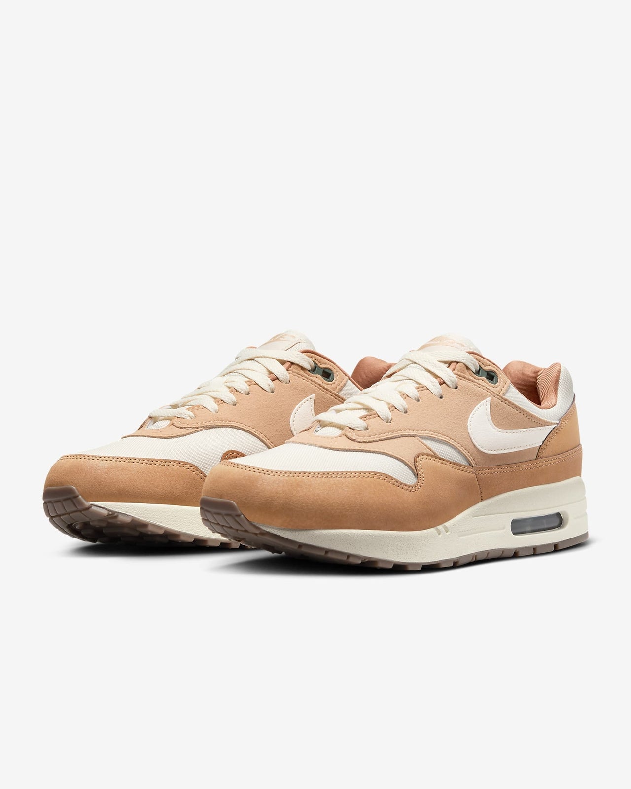 FZ3598-299 Nike Air Max 1 '87 Flax Sesame Vintage Green Coconut Milk (Women's)