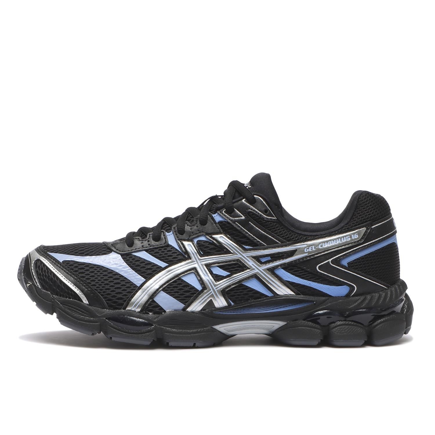 1203A888-001 Asics Gel-Cumulus 16 Black Pure Silver (Men's)