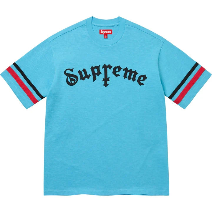 Supreme Cross S/S Top Cyan
