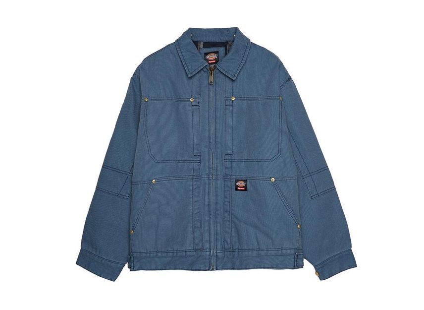 Supreme Dickies Hooded Work Jacket Royal