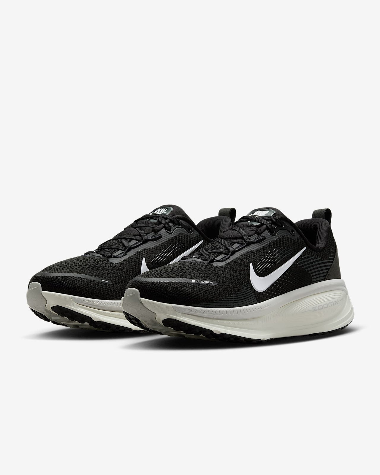 HM6804-005 Nike Vomero 18 Black Coconut Milk Light Iron Ore Summit (Women's)