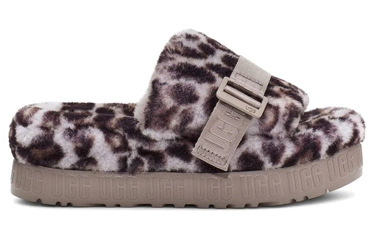 1122556-SYGR UGG Fluffita Panther Print Stormy Gray (Women's)
