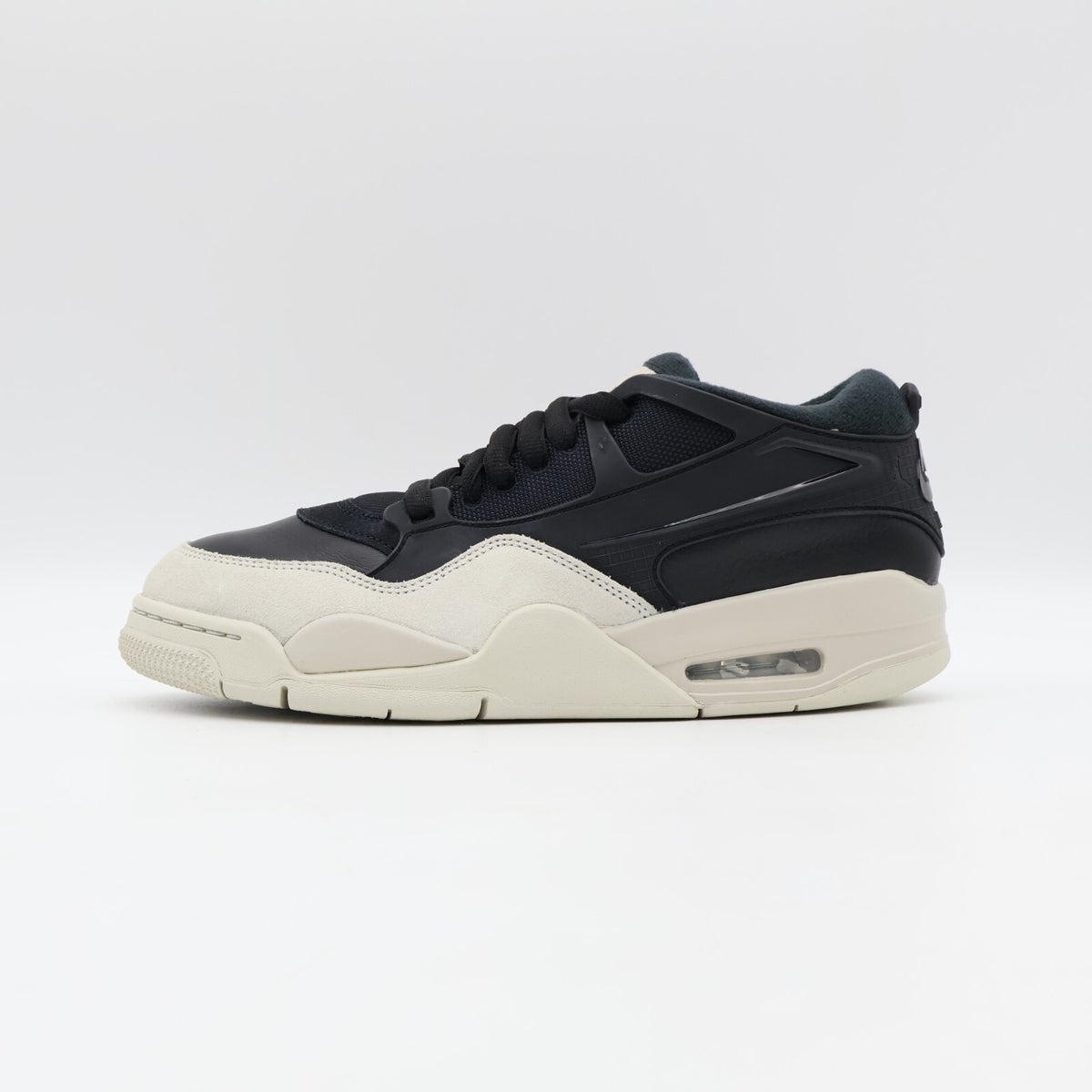 FQ7939-001 Nike Air Jordan 4 RM Black Dark Grey Light Bone (Men's)