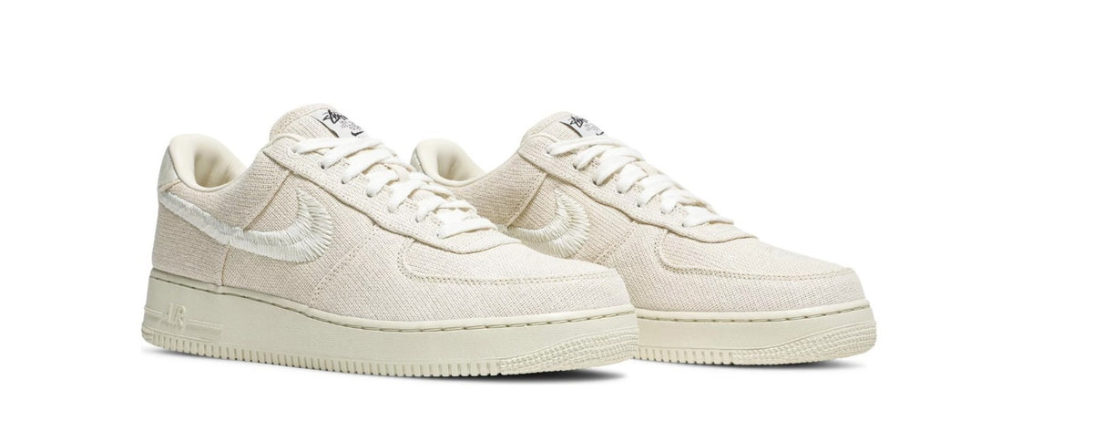 CZ9084-200 Stussy à Nike Air Force 1 Low "Fossil Stone" (Men's)