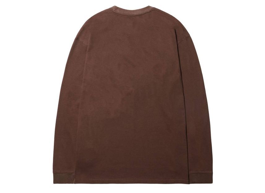 Supreme The North Face Pigment Printed L/S Top Brown