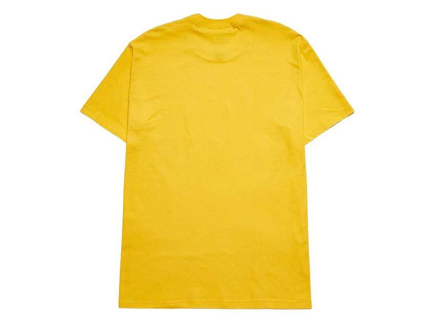 Supreme Cross Box Logo Tee Yellow