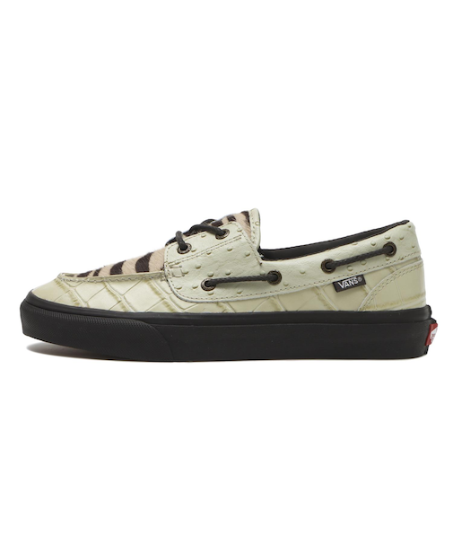 685702-0001 HOUYHNHNM Ã Vans 2 Eyelet Beige Mix (V176CF HYNM) (Men's)