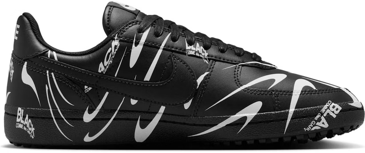 IM7417-001 BLACK COMME des GARCONS Ã Nike Field General '82 SP "Black" (Men's)