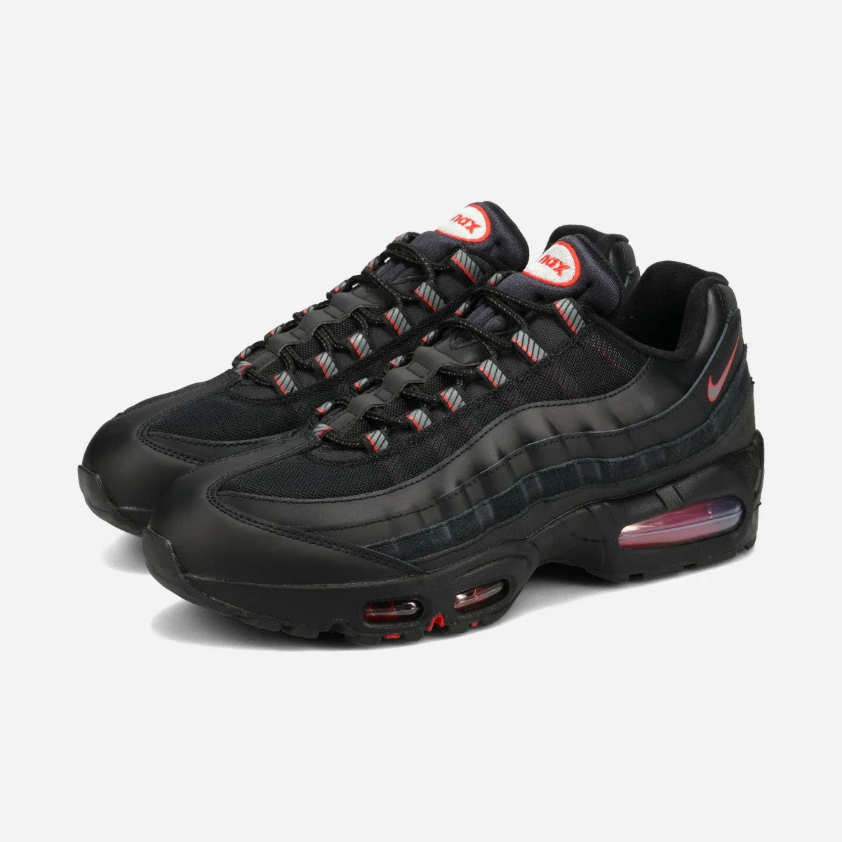 IH1228-003 Nike Air Max 95 Big Bubble Racing Pack Black Red (Men's)