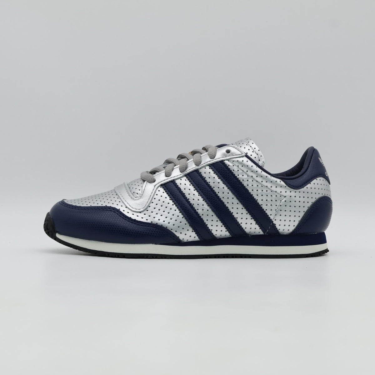 JR1614 adidas Originals Galaxy OG Silver Metallic Night Indigo Off White (Men's)