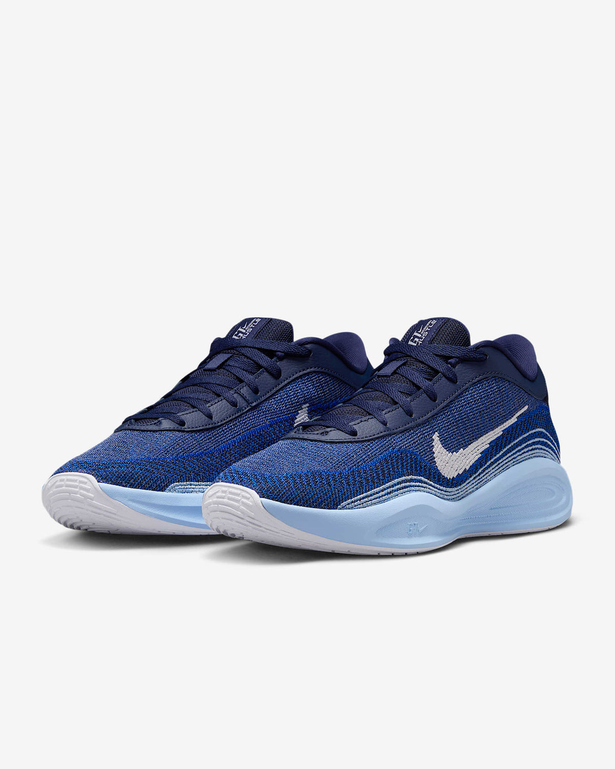 FJ7808-401 Nike GT Hustle Academy College Navy Psychic Blue Racer Blue (Men's)