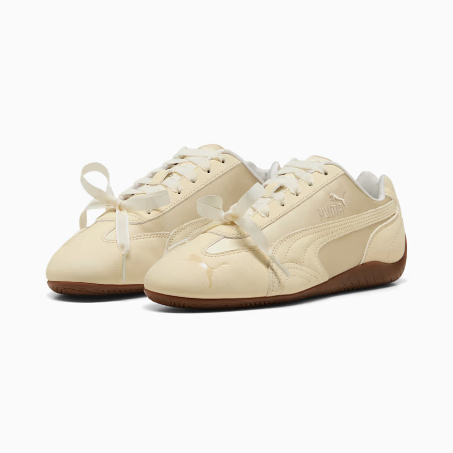 407673-01 Puma Speedcat Etoile "Buttercream/Gum" (Women's)