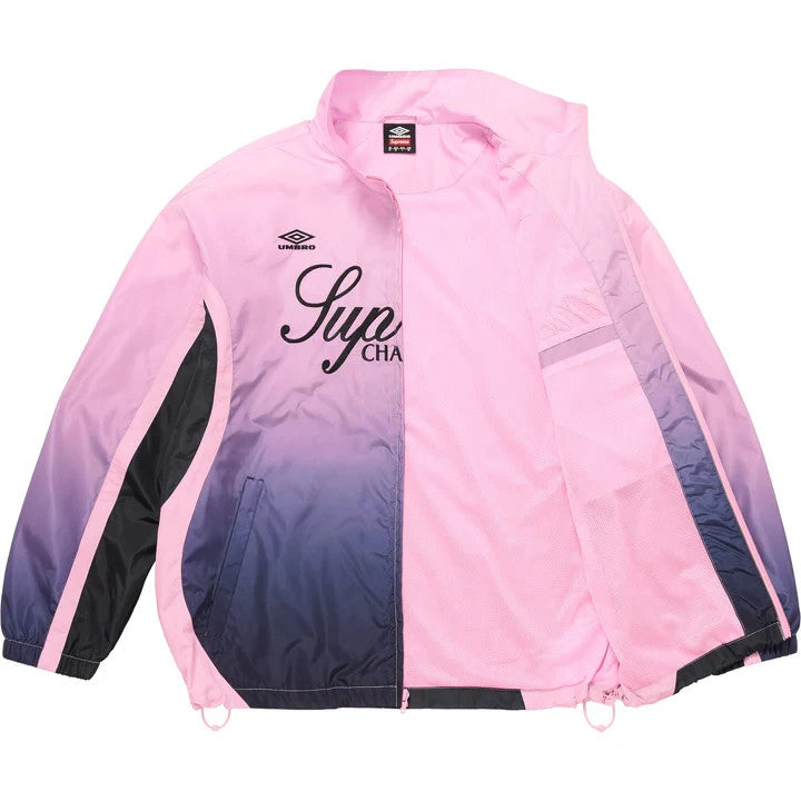 Supreme Umbro Gradient Track Jacket Pink