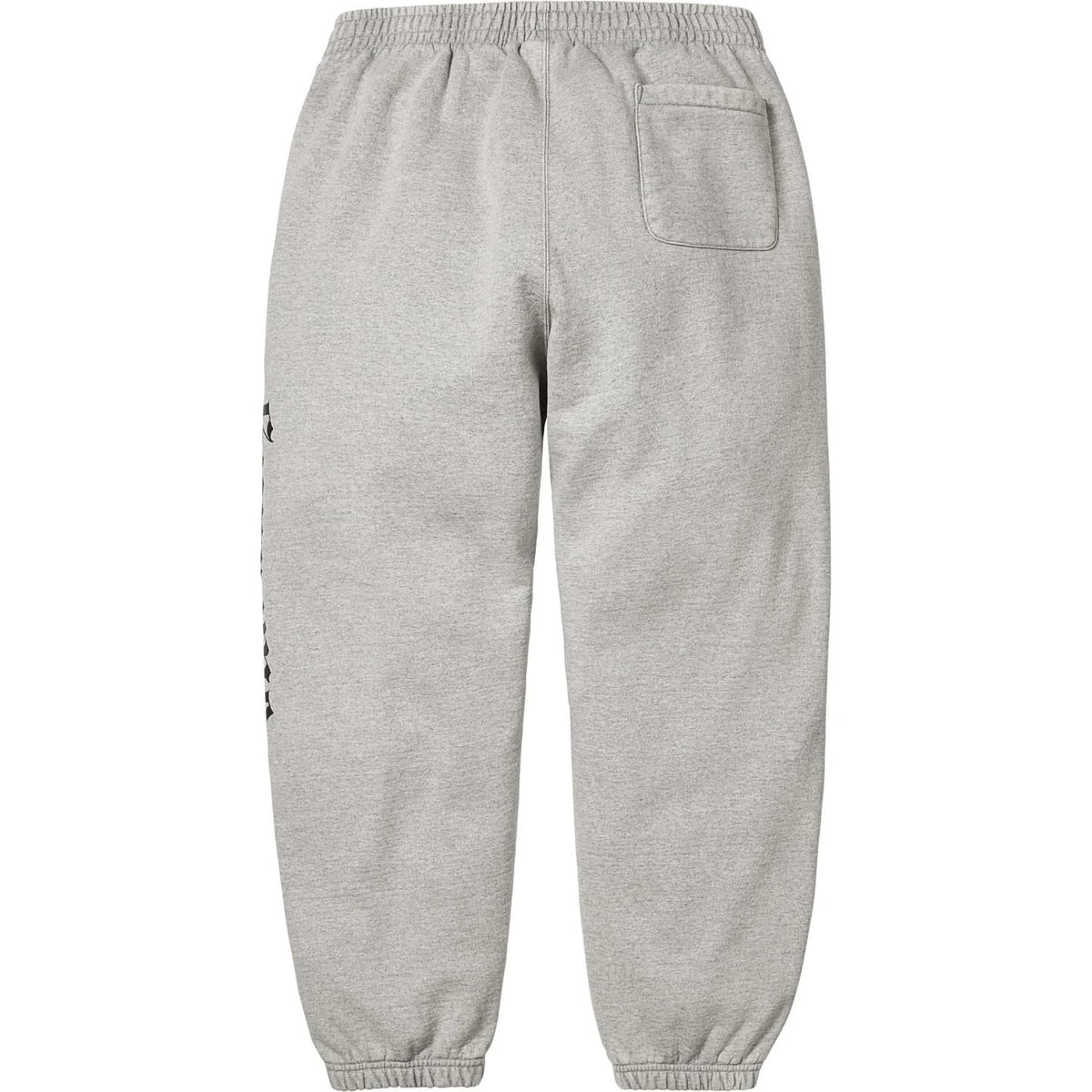 Supreme Washed Old English Sweatpant Heather Grey