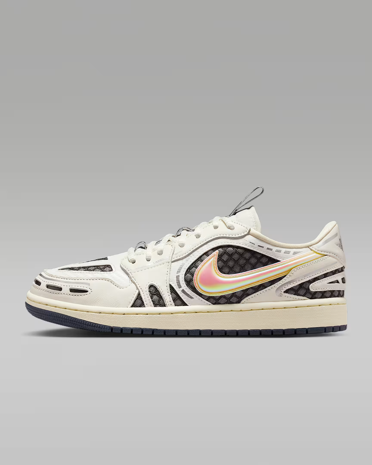 HQ2186-100 Air Jordan 1 Low Method of Make Sail Coconut Milk Anthraci (Women's)