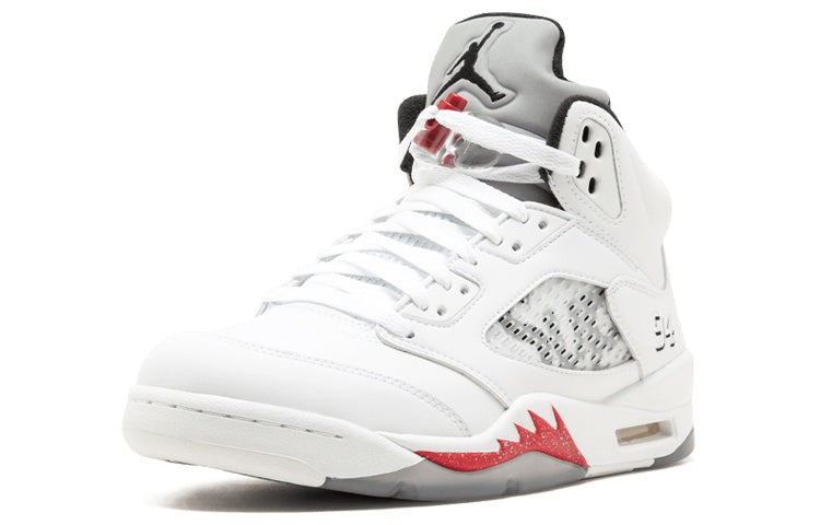 824371-101 Supreme Nike Air Jordan 5 Retro White (Men's)