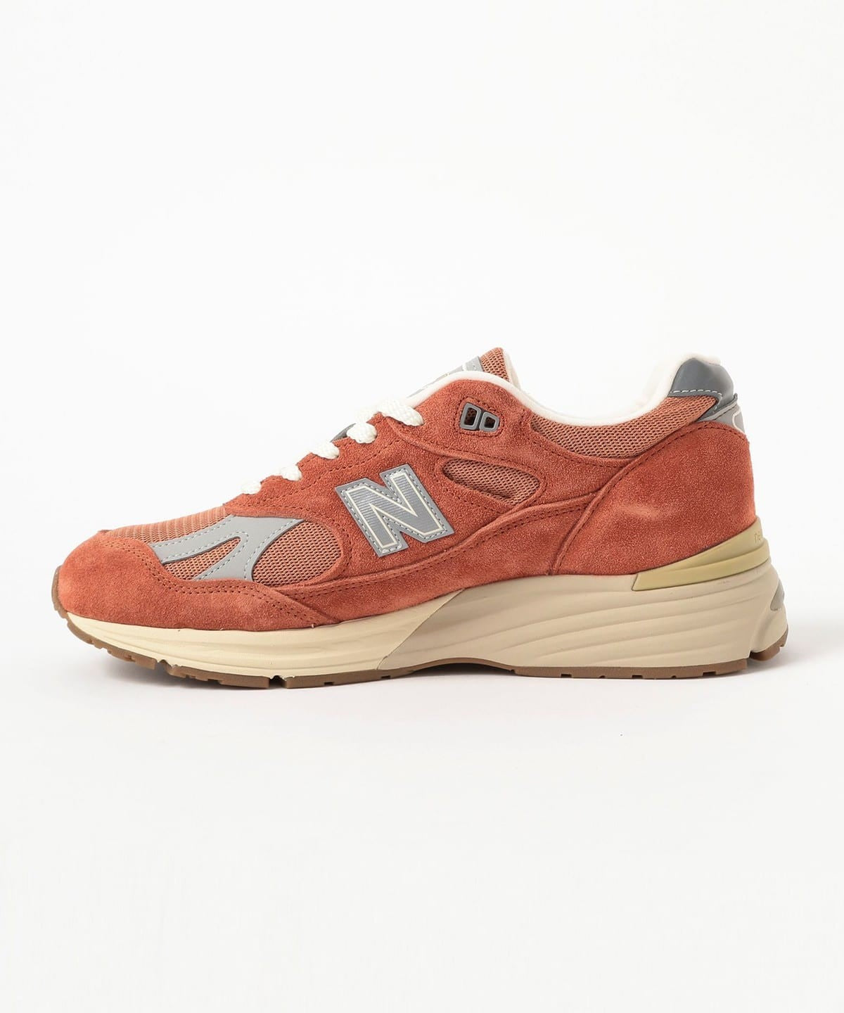 U991SS2 New Balance 991V2 Vintage Sports Potters ClayRaw Sienna (Men's)